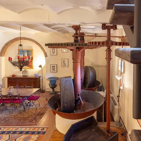 Roocello, Charming Restored Olive Mill, With Pool كابانّوري